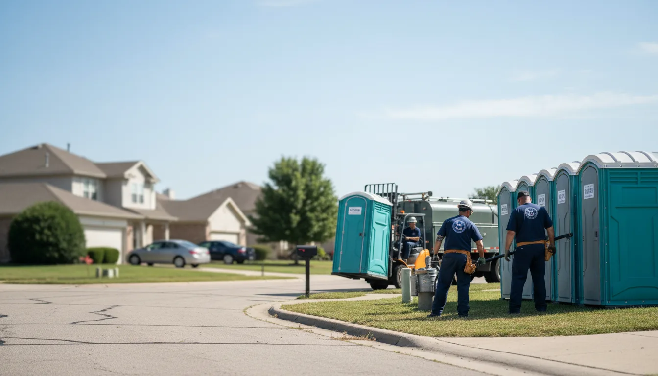 Porta Potty Rental in Panna Maria, TX near me